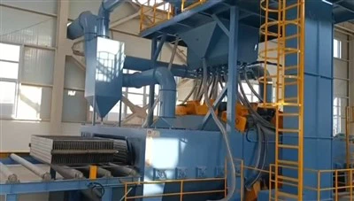 Heat Sink Shot Blasting Machine